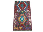 Incredible Afghan Handwoven Choubi Kilim Runner - 199 x 70 CM - Image 3