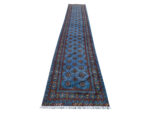 Stunning Afghan Kunduz Bukhara Carpet runner 591 x 80 cm - Image 2