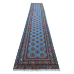 Stunning Afghan Kunduz Bukhara Carpet runner 591 x 80 cm