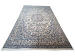 Incredible Hand-knotted Woolen Nain Carpet - 403 x 295 CM - Image 2