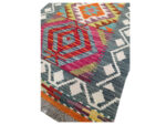 Incredible Afghan Handwoven Choubi Kilim Runner - 205 x 61 CM - Image 4