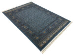 Classic Blue Bukhara Carpet 230x160cm - Image 4