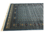 Classic Blue Bukhara Carpet 230x160cm - Image 5