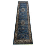 3 meter blue hallway runner