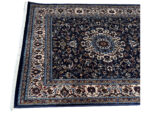 Navy Turkish Bedside Carpet 120 x 80 CM - Machine Made Rug - Image 5