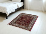 Turkish Red Bedside Carpet 120 x 80 CM - Machine Made Rug - Image 2