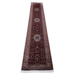 4 meter red hallway runner