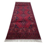 Fine Afghan Khal-Mohammadi Hand-knotted runner - 200 X 80 cm