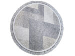 Grey Jute Round RUg