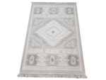 Turkish Modern Rug 170x120cm – Beige Jute Carpet - Image 3
