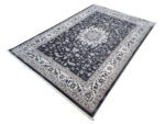 Turkish Persian Design Carpet 290x200cm - Grey Beige Living Room Rug - Image 3