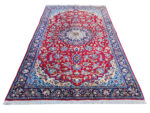 Traditional Persian Kashan Rug - 328 x 200 CM – Hand Knotted Red Carpet - Image 4