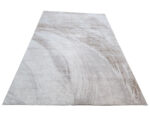 Turkish Abstract Cream & Gold Carpet 230x160cm - Image 3