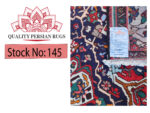 Stunning Persian Bakhtiari Handmade Carpet 295 x 222 cm - Image 7