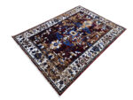 Red And Cream Vintage Style Carpet 230 x 160 CM - Image 2