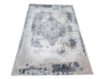 Grey & Blue Machine Made Vintage Deisgn Carpet 230 x 160 CM - Image 3