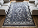Turkish Persian Style Grey Carpet 230x160 cm - Image 2
