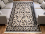 Turkish Persian Style Beige and Cream Carpet 230x160 cm - Image 2