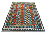 Gorgeous Afghan Handwoven Choubi Kilim - 203 x 161 CM - Image 3