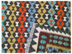 Gorgeous Afghan Handwoven Choubi Kilim - 203 x 161 CM - Image 6