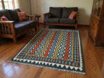 Gorgeous Afghan Handwoven Choubi Kilim - 203 x 161 CM - Image 2