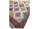 Beautiful Afghan Handwoven Choubi Kilim - 198 x 142 CM - Image 5