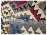 Gorgeous Afghan Handwoven Woolen Kilim - 198 x 158 CM - Image 6