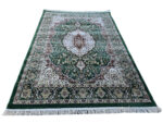 Green Kashan Design Machine Made Carpet 290 x 200 CM - Image 2