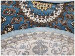Blue Round Carpet