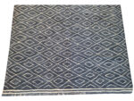 Modern Afghan Handwoven Black Kilim - 204 x 177 CM - Image 3
