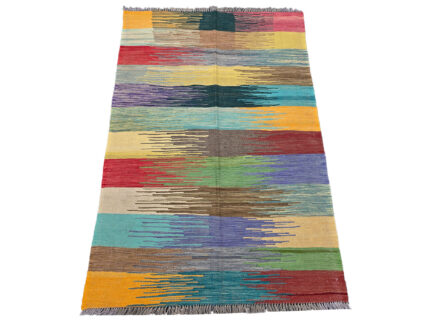 Modern Afghan Kilim Rug