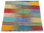 Multicolor Modern Afghan Handwoven Kilim - 180 x 127 CM - Image 4