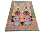 Stunning Afghan Handwoven Choubi Kilim - 209 x 154 CM - Image 3