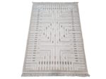 Beautiful Turkish Modern Rug 170x120cm – Beige Jute Carpet - Image 3