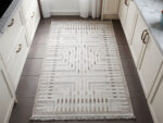 Beautiful Turkish Modern Rug 170x120cm – Beige Jute Carpet - Image 2