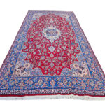 Stunning Large Red Persian Hand-knotted Kashan Carpet 495 x 310 cm