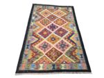 Incredible Afghan Handwoven Maimana Kilim - 144 x 99 cm - Image 2