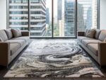 Turkish Modern Machine Made Carpet  - 230x160 cm - Image 2