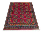 Elephant design Afghan Kunduz Hand-knotted Carpet 235 x 167 cm - Image 2