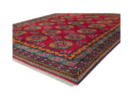 Elephant design Afghan Kunduz Hand-knotted Carpet 235 x 167 cm - Image 4