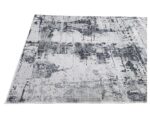 Turkish Grey And Navy Modern Machine Made Carpet  - 230x160 CM - Image 4