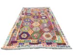 Stunning Afghan Handmade Choubi Kilim Rug - 350 x 257 CM - Image 3