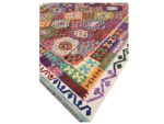 Stunning Afghan Handmade Choubi Kilim Rug - 350 x 257 CM - Image 5