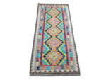 Stunning Afghan Handwoven Natural Kilim - 196 x 79 cm