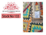 Stunning Afghan Handwoven Natural Kilim - 196 x 79 cm - Image 6