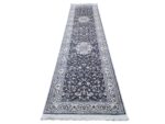 Elegant Grey Persian Style Runner Rug 300x80cm - Image 3