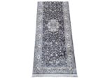 Elegant Grey Persian Style Runner Rug 300x80cm - Image 5