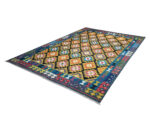 Incredible Afghan Handmade Choubi Kilim Rug - 289 x 202 cm - Image 3