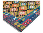 Incredible Afghan Handmade Choubi Kilim Rug - 289 x 202 cm - Image 4