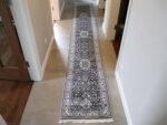 Luxury Persian Style Runner Carpet 400x80cm – GreyHallway Runner - Image 2